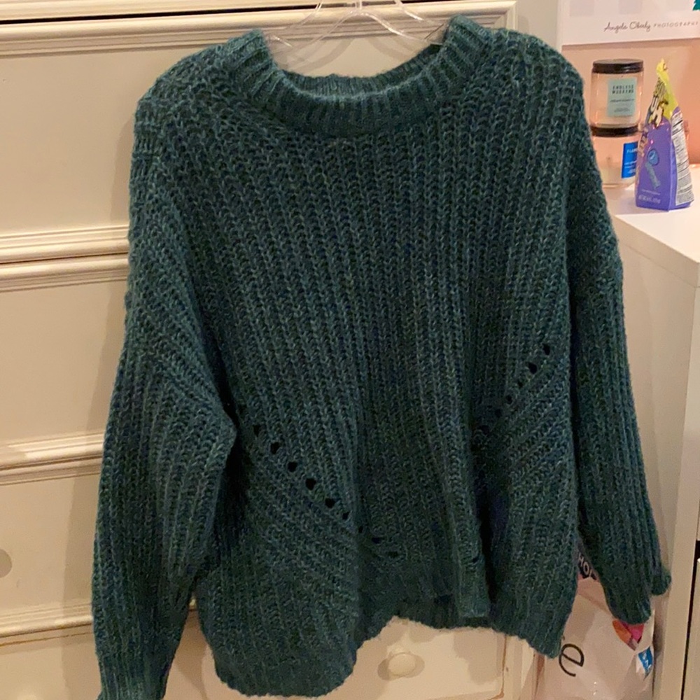 American Eagle Teal Sweater